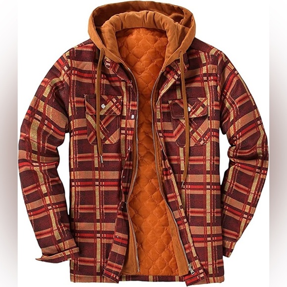 Other - New Mens Heavy Padded Winter Coat Multiple Sizes